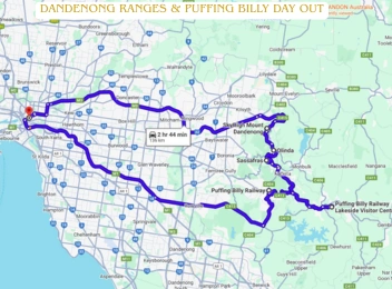 dandenong ranges & puffing billy day out dandenong ranges & puffing billy day out